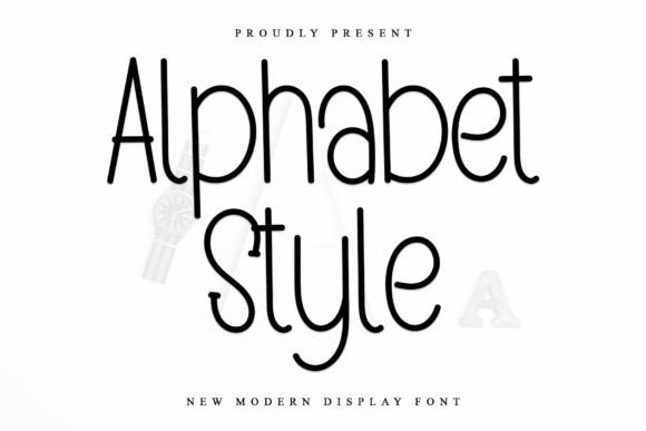 Alphabet Style: A Display Font for Elegance and Editorial Appeal