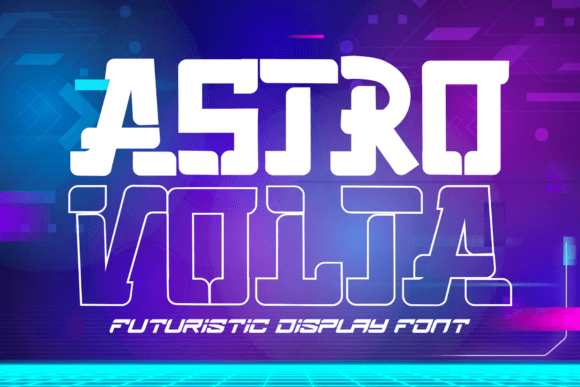 Astro Volta Font for Creative and Commercial Projects