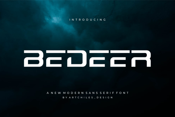 Bedeer: A Modern Font for Cutting-Edge Branding