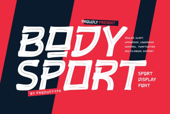 Bodysport Font for Bold Branding and Creative Projects
