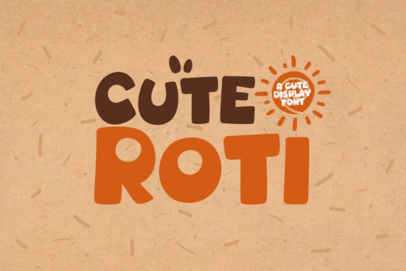 Cute Roti: A Modern Font for Branding That Stands Out