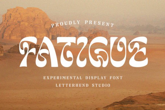 Fatigue Font for Eye-Catching Campaign Designs