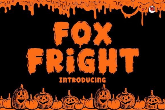 Fox Fright Font for Halloween and Kids-Themed Designs