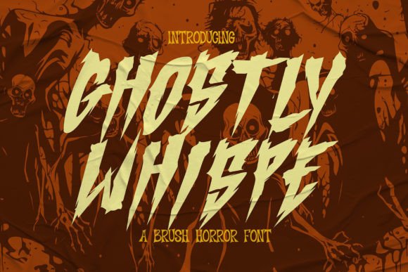 Ghoslty Whispe Font for Spine-Chilling Web Design