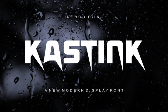Kastink - A Bold Display Font for Modern Branding