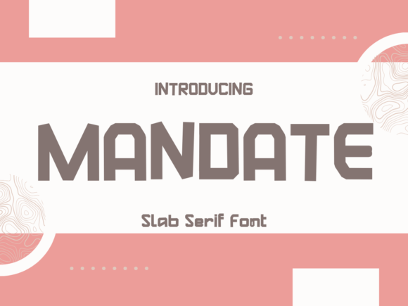 Mandate Font for a Polished Brand Look
