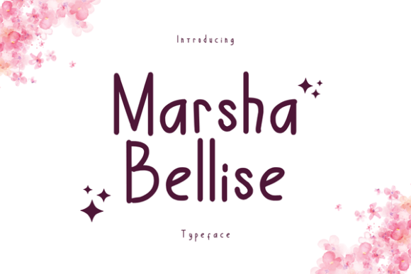 Marsha Bellise: A Joyful Display Font for Handmade Creations