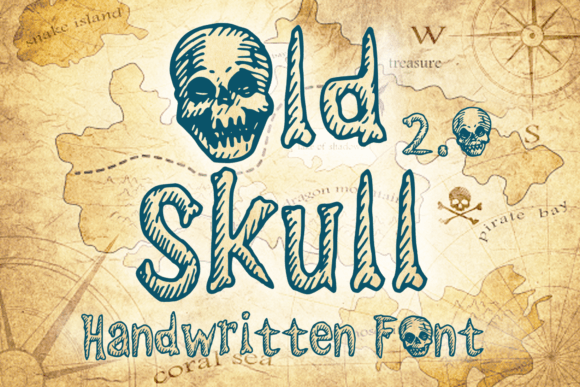 Old Skull 2.0 Display Font for Bold Web Typography