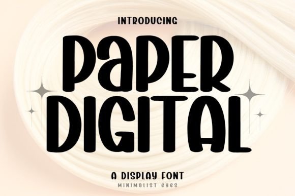Paper Digital: A Contemporary Display Font for Bold Visuals