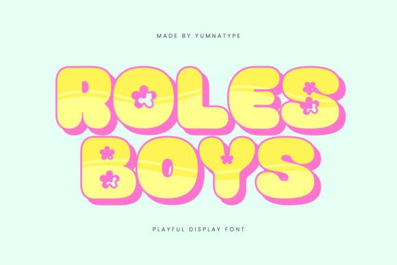 Roles Boys Font for Business Branding and Design