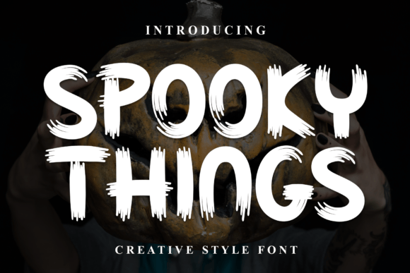 Spooky Things Font for Professional Branding and Design
