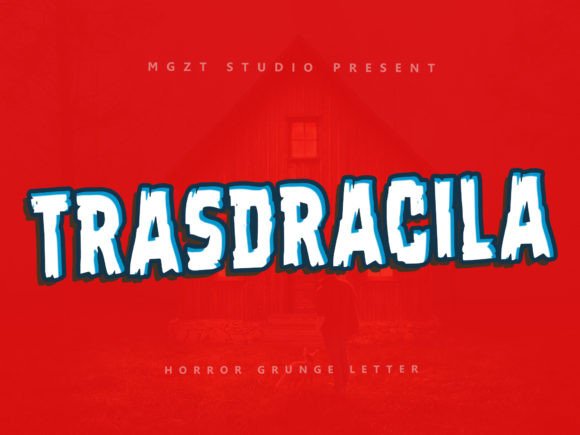 Trasdracila: A Spooky Display Font for Bold Branding