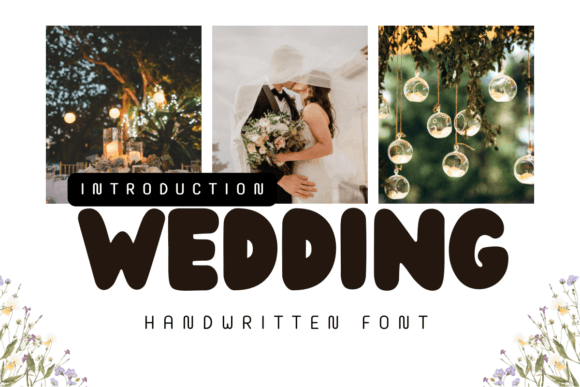 Weeding Font for Bold Branding and Professional Design